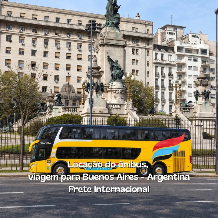 Ônibus da Elite Tur Turismo em viagem para Buenos Aires, Argentina